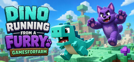Dino running from a FURRY: GAMESFORFARM (Steam) Giveaway